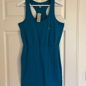 NWT - American Eagle bodycon dress color aqua blue